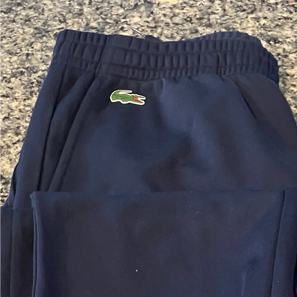 Lacoste Navy Blue Sweatpants